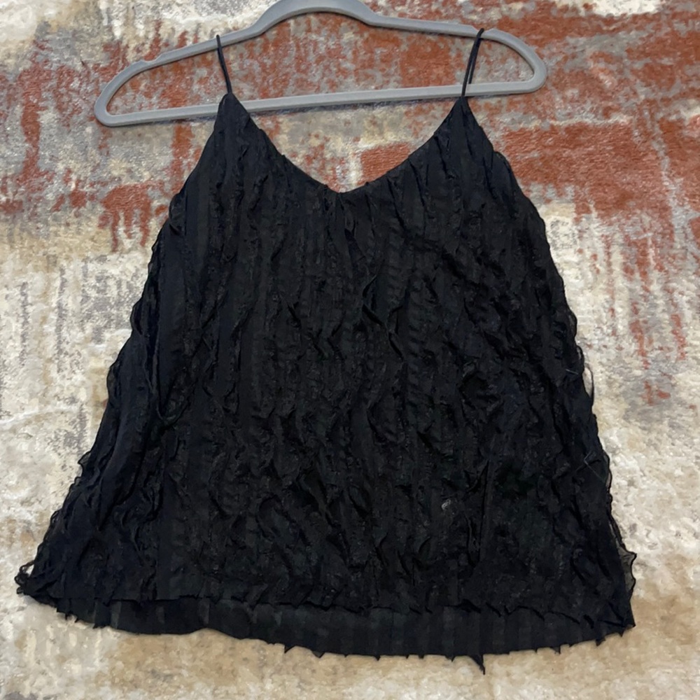 black tank top